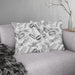 Vibrant Water-Resistant Floral Cushions with Concealed Zipper for Indoor and Outdoor Décor