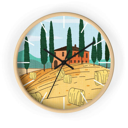 Luxurious Artisan Wooden Wall Clock - A Perfect Fusion of Elegance and Functionality