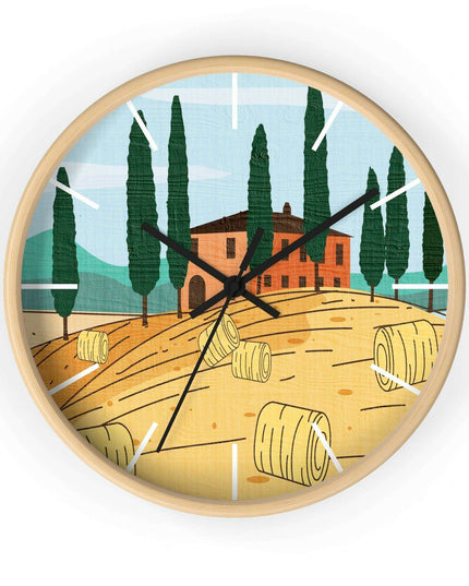 Luxurious Artisan Wooden Wall Clock - A Perfect Fusion of Elegance and Functionality