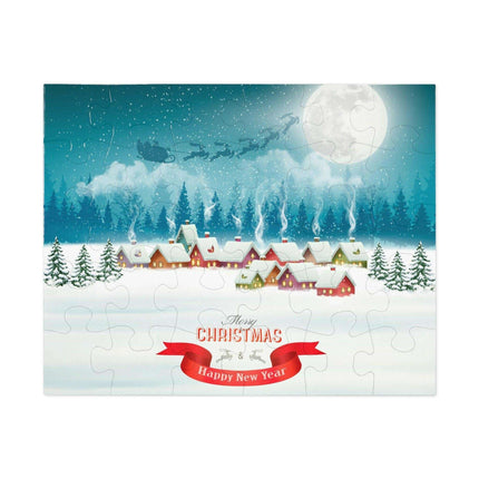 Holiday Joy Puzzle Collection - Perfect Family Activity for Christmas Fun