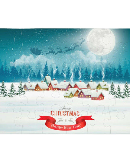 Holiday Joy Puzzle Collection - Perfect Family Activity for Christmas Fun