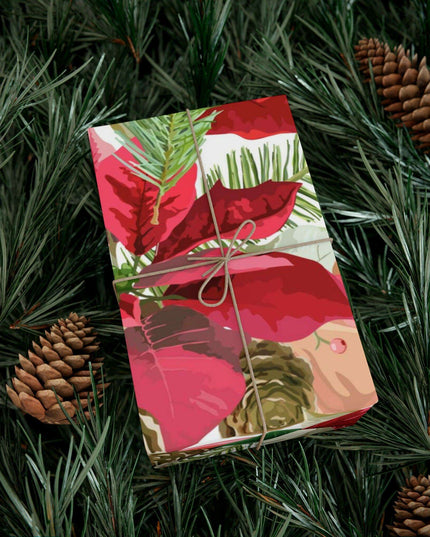 Sophisticated Holiday Gift Wrap Ensemble - Artisan Crafted in the USA