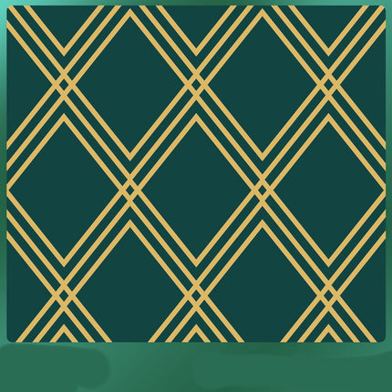 Living Room Wallpaper Geometric PVC Design 0.45x1m Minimalist Style
