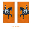 Orange 2pcs / 50X100