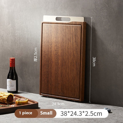 Solid Wood Cutting Board Anti Mildew Antibacterial Kitchen Chopping Board
