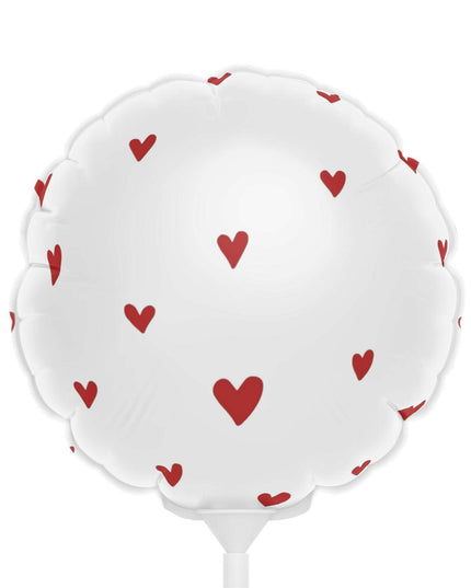 Customizable 6" Stylish Matte Balloon Collection - Perfect for Romantic Occasions