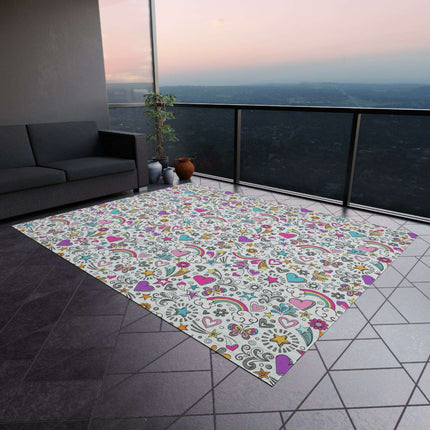 Plush Outdoor Chenille Rug - Transform Your Outdoor Oasis with Luxury