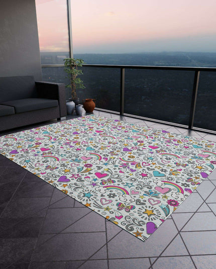 Plush Outdoor Chenille Rug - Transform Your Outdoor Oasis with Luxury