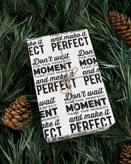 Elegant Customizable Gift Wrap with Inspirational Quotes: Redefine Your Gifting Experience