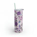 20oz Elegant Matte Stainless Steel Skinny Tumbler by Maars Maker - Sip in Luxury