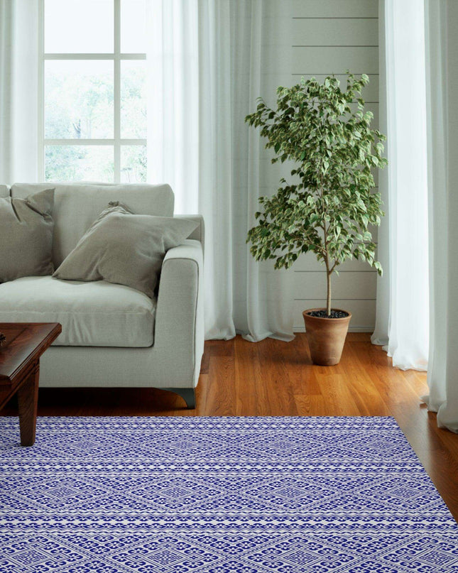 Customizable Winter Wonderland Snowman Area Rug with Anti-Skid Backing - Maison d'Elite Premium Collection