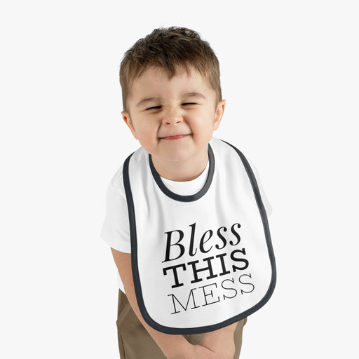 Bless this mess - Très Bébé Fleece Baby Bib