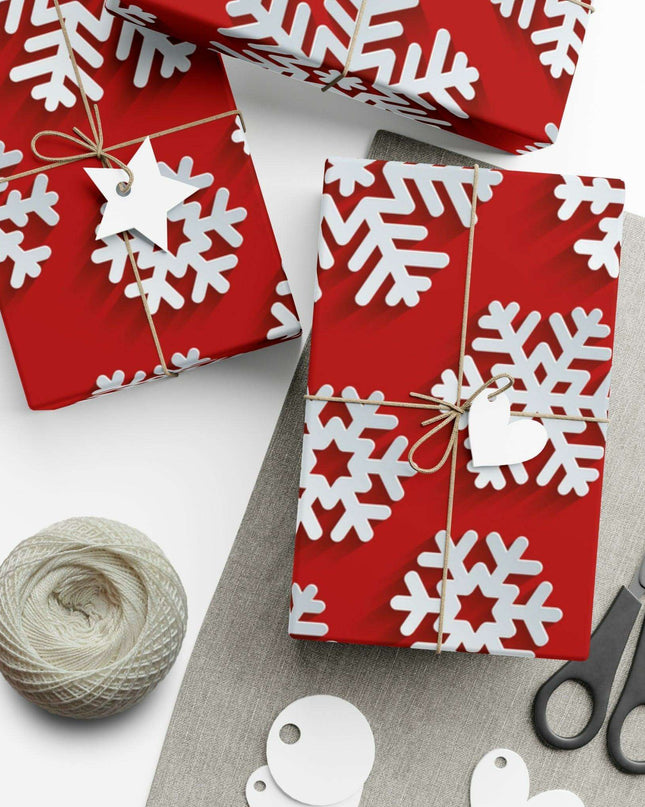 Elegant Customizable 3D Christmas Gift Wrap Set with Matte & Satin Finishes by Maison d'Elite