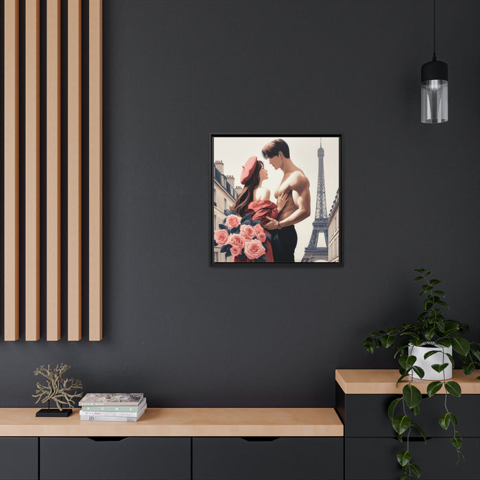 Elite Matte Canvas Wall Art Collection with Sustainable Black Pinewood Frame