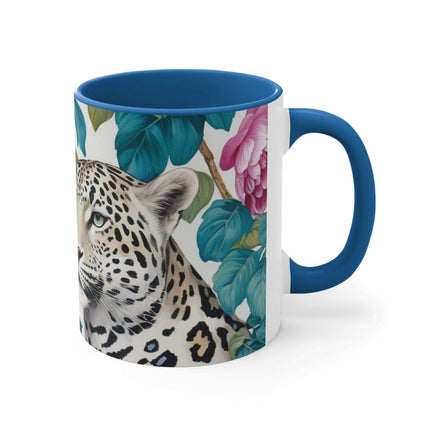 Chic Kireiina Two-Tone Ceramic Coffee Cup - Eye-Catching 11oz Mug