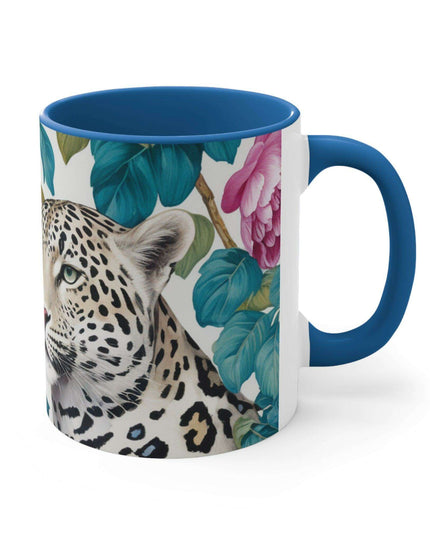 Chic Kireiina Two-Tone Ceramic Coffee Cup - Eye-Catching 11oz Mug