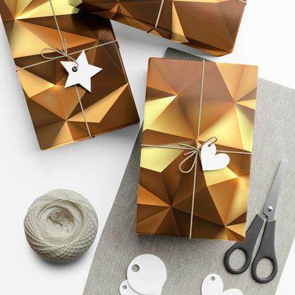 Elegant 3D Handmade Gift Wrap Paper Collection - Available in Matte & Satin Finishes - Proudly Made in the USA