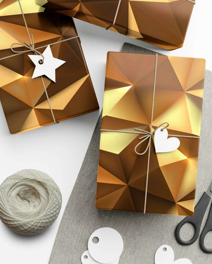 Elegant 3D Handmade Gift Wrap Paper Collection - Available in Matte & Satin Finishes - Proudly Made in the USA