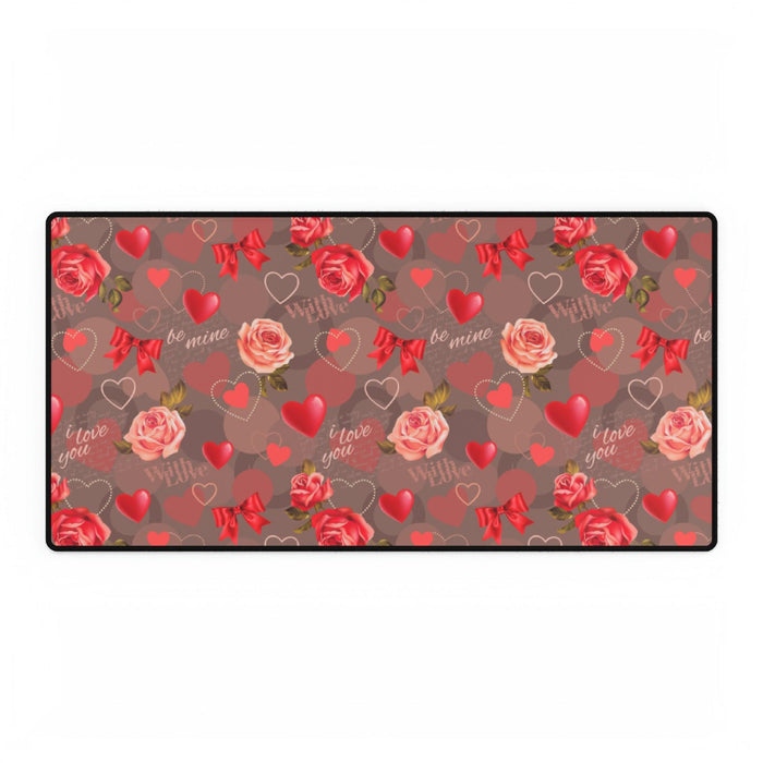 Luxurious Peekaboo Desk Mats for Sophisticated Workspaces