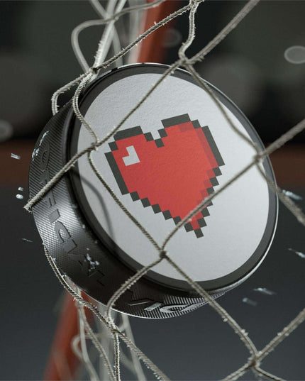 Custom Elegance Black Hockey Puck: Personalized Luxury on Ice