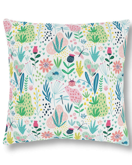Vibrant Weather-Resistant Floral Garden Cushions - Très Bébé Collection