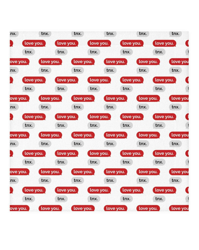 Personalized Valentine’s Love Cotton Blend Artisan Face Towel for Elegant Bathroom Styling