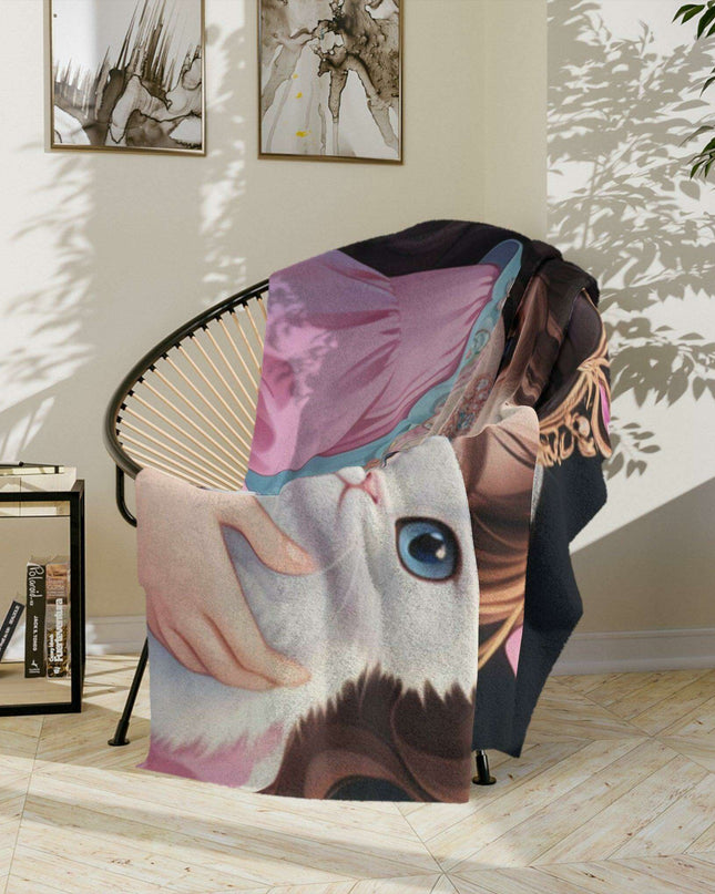 Cozy Elegance Velveteen Minky Blanket - Supreme Winter Indulgence Edition