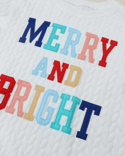 Joyful Spirit Cable Knit Sweater in Classic White