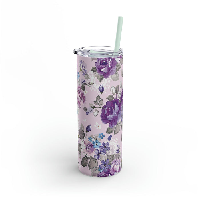 20oz Elegant Matte Stainless Steel Skinny Tumbler by Maars Maker - Sip in Luxury