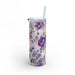20oz Elegant Matte Stainless Steel Skinny Tumbler by Maars Maker - Sip in Luxury