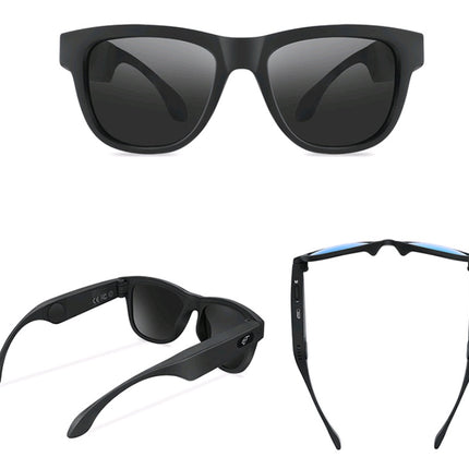 Bone Conduction Bluetooth Sunglasses with Open-Ear Audio & Touch Controls | Très Elite