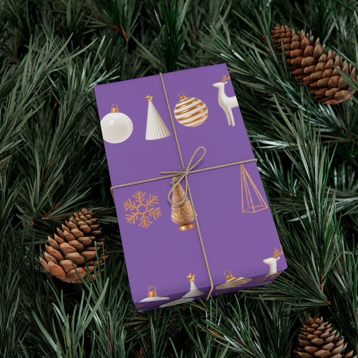 Elegant 3D Chess Gift Wrapping Collection: Premium Matte and Satin Options