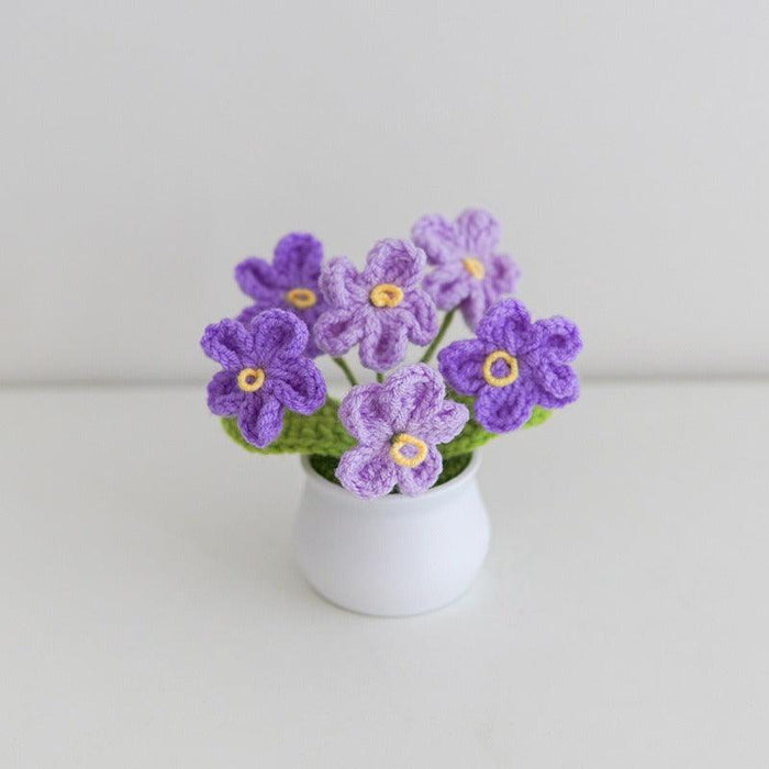 Handcrafted Korean Wool Sunflower Arrangement for Chic Home Elegance