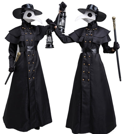 Peekaboo Studio Halloween Dark Dungeon Hero Costume with Crow Mask