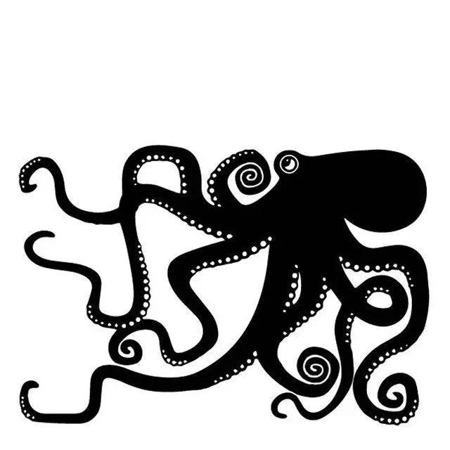 Octopus Terror Decor Car Sticker - 18.2CM*12.4CM