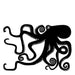 18.2CM*12.4CM Octopus Terror Decoration Car Sticker