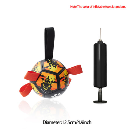 Peekaboo Studio Interactive Inflatable Dog Soccer Ball - Durable & Fun