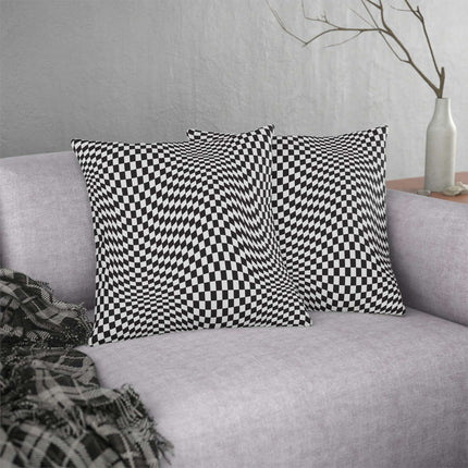 Elegant Waterproof Geometric Floral Cushion Set