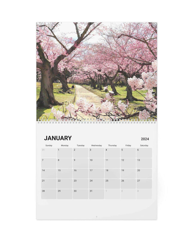 Elegance in Time: Premium Japanese Wall Calendar 2024 with Stunning Imagery