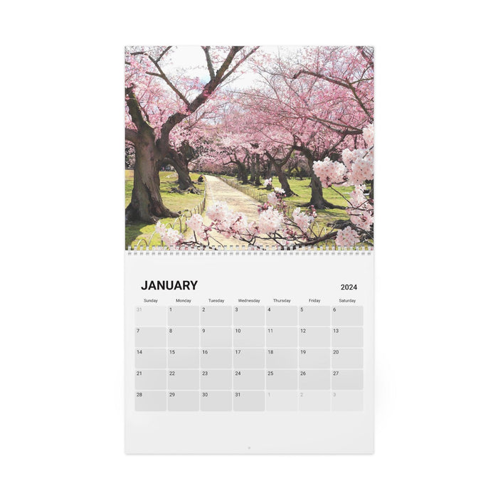 2024 Maison d'Elite Japanese Wall Calendar - Premium Edition with Large Visuals