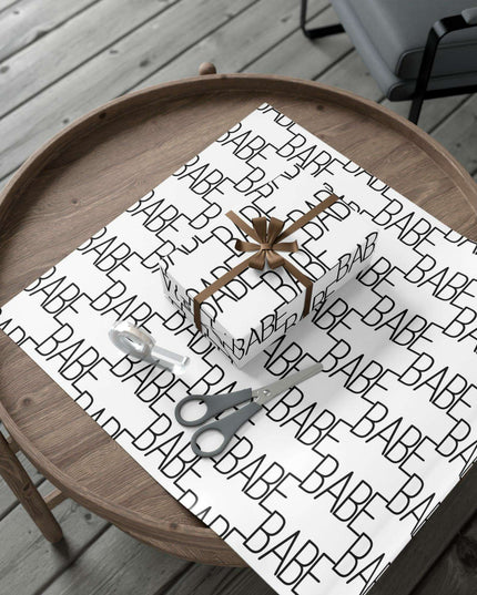Chic Customizable Eco-Conscious Gift Wrap Collection