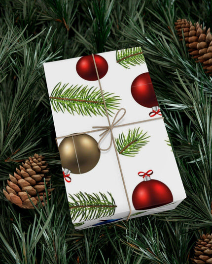 Elegant 3D Holiday Gift Wrapping Paper Set - Premium Quality, USA Crafted