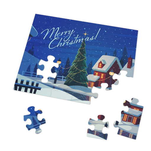 Christmas Holiday Jigsaw Puzzle - Fun for All Ages and Perfect for Family Bonding