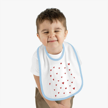 Stylish Baby Fleece Feeding Bib - Soft, Cozy, and Practical for Mealtime