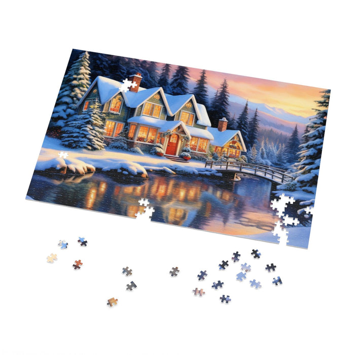 Deluxe Christmas Jigsaw Puzzle Set: Quality Family Time Entertainment