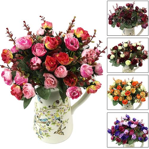 Peekaboo Studio Artificial Flower - Realistic Silk Blooms, UV Resistan