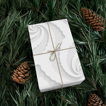 Personalized Luxury 3D Christmas Gift Wrap Paper Set - Matte & Satin Finishes - Made in the USA