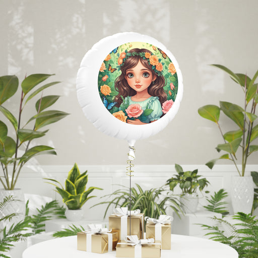 Little Girl Floato Mylar Helium Balloon - Reusable, Waterproof, and Perfect for Special Events