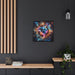 Elegant Sustainable Canvas Art Set in Stylish Black Pinewood Frame