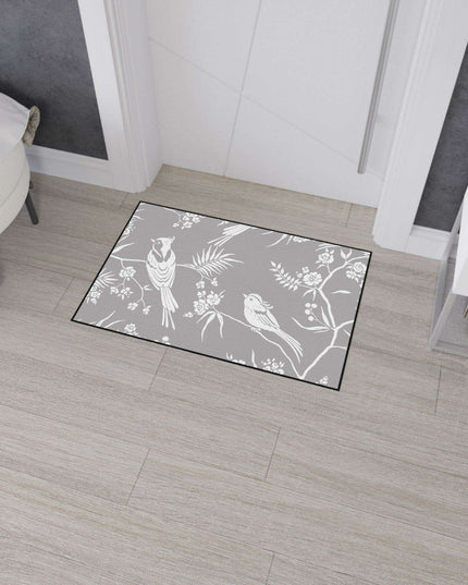 Chic Customizable Nordic Birds Floor Mat for Contemporary Home Styling